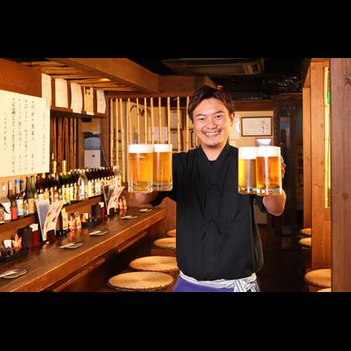 成田の居酒屋では宴会コースもご用意しております